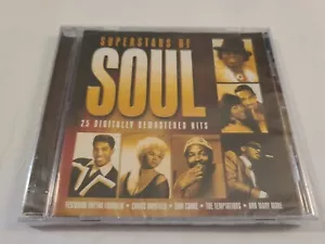 NEW (case cracked) Superstars of Soul 25 Digitally Remastered Hits by Various CD - Picture 1 of 5