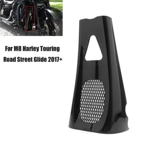 Black Stretched Chin Spoiler Scoop For Harley Touring Street Road Glide 2017-up - Bild 1 von 13