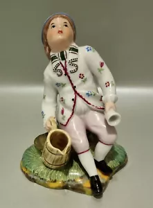 (A0987) Figura alta, ragazzo con brocca, Johann Peter Melchior, altezza 11 cm, prima scelta - Foto 1 di 5