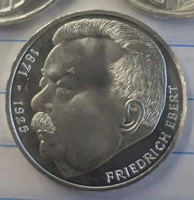 Lote de (5) monedas de 5 marcos B/U plata 1973×4 y (1) 1975. Foto 1 de 4