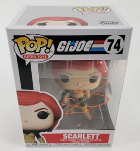 Samara Weaving Firmado Scarlett G.I. Figura de vinilo Joe’ Funko Pop #74 con certificado de autenticidad - Imagen 1 de 3