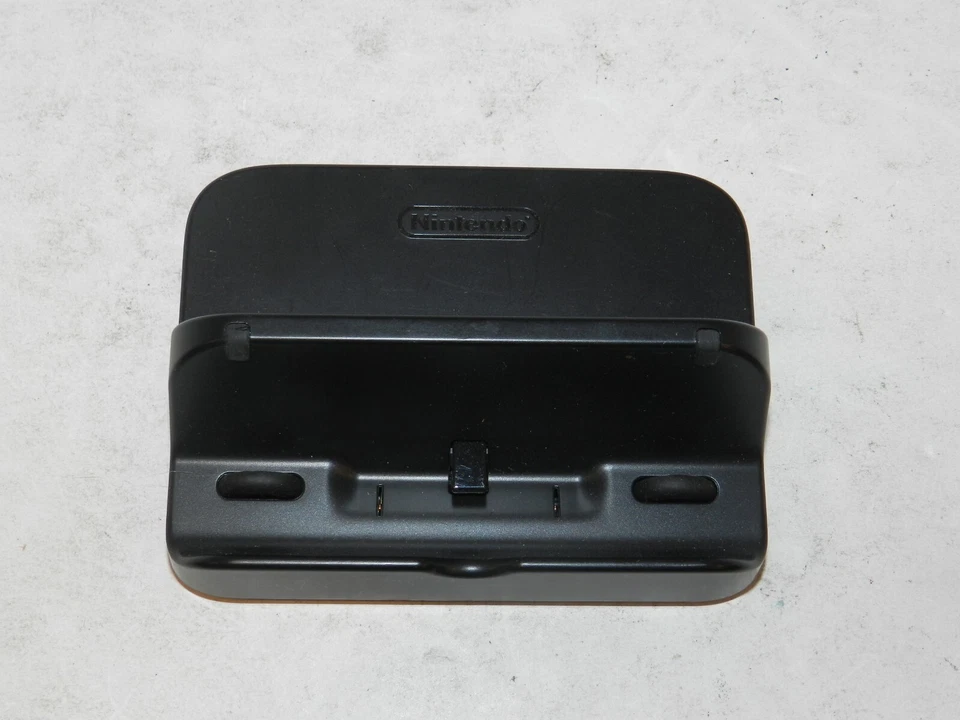 Genuine OEM Nintendo Wii U Gamepad Black Charge Dock Cradle WUP-014 Tested - Image 1 of 2