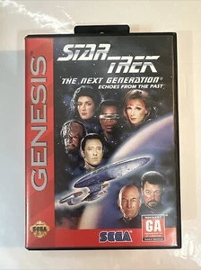Star Trek: The Next Generation- Echoes From the Past (Sega Genesis) Complete CIB - Picture 1 of 10