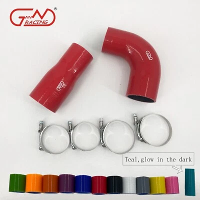 Fit BMW 135i 335i 335 E90 E92 N54&N55 Silicone VRSF 7.5" Intercooler Hoses Kit - Image 1 of 4