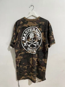 CAMISETA MASTERMIND THRASHED CAMO TALLA EXTRA GRANDE - Imagen 1 de 4