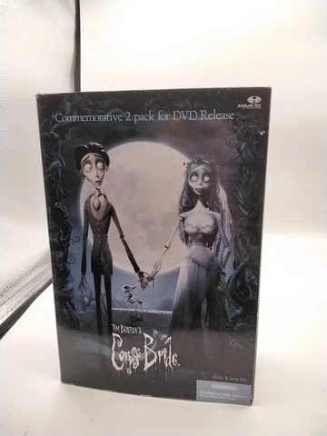 Tim Burton's Corpse Bride Emily & Victor Figure Bundle McFarlane Toys NEW IN BOX Cover