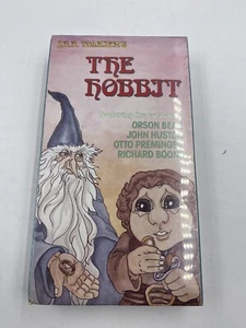 The Hobbit SEALED VHS J.R.R. Tolkien NEW SEALED Video Tape Animated CANADA - Picture 1 of 2