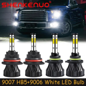 6000K para Dodge Ram 1500 2500 3500 2002-2005 Combo 4 lados LED faros antiniebla - Imagen 1 de 9