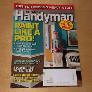 The Family Handyman Magazine April 2012 #1 In DIY Home Improvement Pro Painting - Imagen 1 de 1
