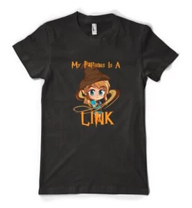 Maglietta My Patronus Is A Link Wizard Gamer Gaming Personalizzata Unisex Adulto - Foto 1 di 20