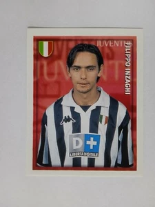 FIGURINA CALCIO 99 MERLIN JUVENTUS INZAGHI n 166 OTTIMA CON VELINA - Picture 1 of 2