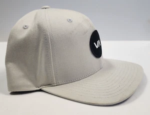 RVCA VA Patch Mens Snapback Cap, gray. Actual items shown (RW8F) - Picture 1 of 4