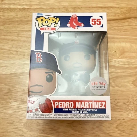 PEDRO MARTINEZ Funko Pop! #55 *Red Sox Exclusive* Fenway SGA *AWAY JERSEY /2827* Cover