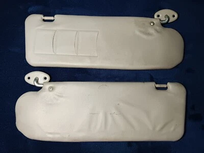 95-04 Toyota Tacoma Parabrisas Parasol Parasoles Gris Claro Vinilo Juego Par Derecha Derecha Foto 1 de 4