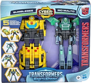 Figuras de acción Transformers EarthSpark Cyber-Combiner Bumblebee & Mo Malto 6y+ - Imagen 1 de 10