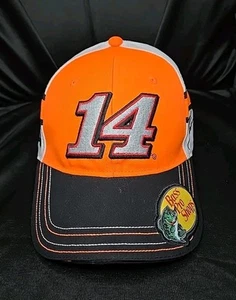 Tony Stewart NASCAR #14, Bass Pro Shops, sombrero ajustable Stewart Haas Rac - Imagen 1 de 6