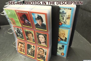 (MB) 1977-83 Topps Star Wars Complete Master Set Stickers/ Wrappers Series 1-10 - Picture 1 of 12