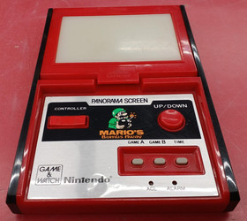 Nintendo Game & Watch Mario's Bombs Away TB-94 Panorama Screen 1983