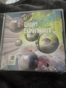 Vintage 1996 Clopart Extravaganza CD ROM New Sealed - Picture 1 of 2