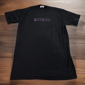 Vintage 1982 GLCSC Los Angeles Gay Pride Gay Rights Activist Hanes T-Shirt Med - Picture 1 of 7