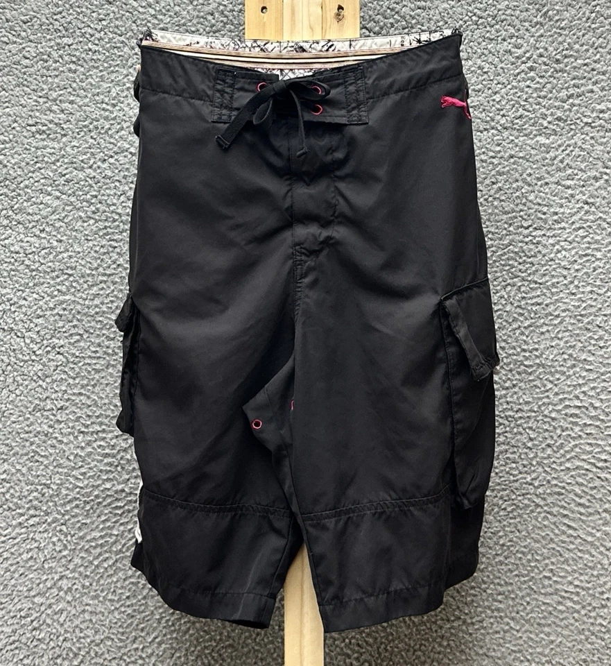 Puma Board Shorts Para Hombre 32 Copa América Serie Mundial Negro Bolsillos Carga Foto 1 de 4