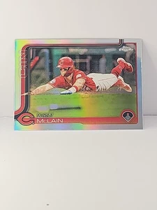 2025 Topps Chrome Matt McLain Refractor Parallel #278 Cincinnati Reds - Picture 1 of 2