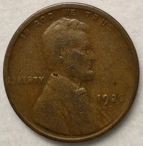 Low Mintage 1923 S Lincoln Wheat Cent - Picture 1 of 2