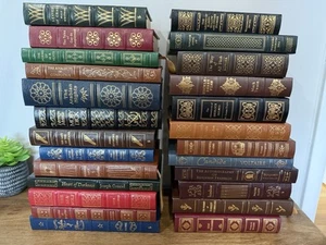 Posten von 25 - Easton Press 100 besten Bücher aller Zeiten geschrieben - Ledergebunden - Bild 1 von 24