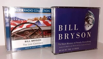 BILL BRYSON The Lost Continent & A Short History of Nearly Everything 2 CD Audio - Image 1 of 4