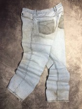 Japanese Ultra Baggy Embroidered Logo Carpenter Denim Jeans jnco mens L