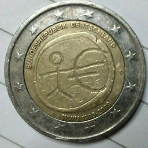 2 Euro € Münze "Strichmännchen" WWU 1999-2009 EvtlFehlprägung ***SAMMLERSTÜCK***