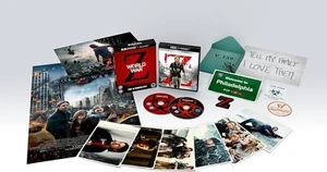 WORLD WAR Z (2013) Brad Pitt Collector's Edition 4K UHD Blu-Ray BRAND NEW - Picture 1 of 3