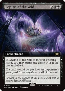 Leyline of the Void (Extended Art) Duskmourn: House of Horror MTG MAGIC - Picture 1 of 1