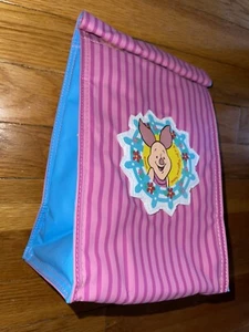 Winnie The Pooh Piglet Pink Reusable Insulated Thermos School Lunch Bag - Picture 1 of 5