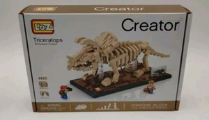 LOZ 9025 Dinosaur Triceratops New 660 Pieces Building Blocks - Picture 1 of 2