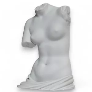 Buchstütze Venus von Milo Skulptur IN Weißer Marmor Home Decor H 25cm - Bild 1 von 9