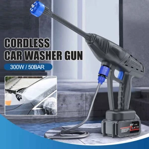 Cordless High Pressure Car Wash Washer Gun Portable 24000mAh for Home Garden Car - Picture 1 of 12