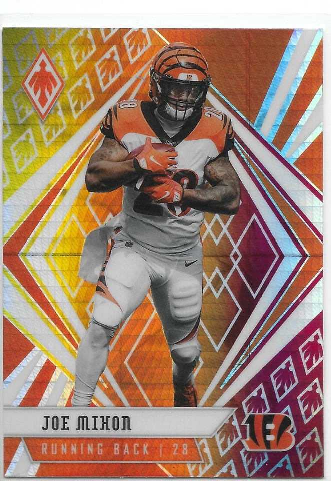 Joe Mixon 2020 Panini Phoenix FIRE BURST Fanatics Cincinnati Bengals #39 - Image 1 of 1