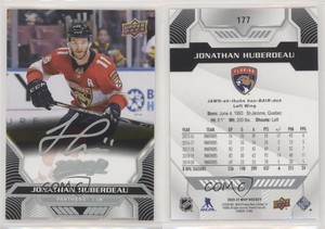 2020-21 Upper Deck MVP Super Script /25 Jonathan Huberdeau #177