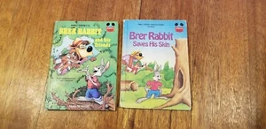 Vintage Brer Kaninchen und seine Freunde & rettet seine Haut Bücher Splash Mountain... - Bild 1 von 8