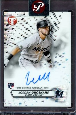 JORDAN GROSHANS ~ 2023 Topps Pristine Autograph Refractors #PAJG AUTO (#33/99) - Image 1 of 2