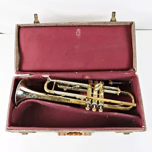 Rare Invicta Selmer B Trumpet: Frank Holton Mouthpiece (original case) : TLC Req - Picture 1 of 24
