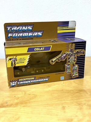 Transformers G1 Onslaught OSLAT Decepticon Combaticon Spain 1990 Bruticus Sealed - Image 1 of 4