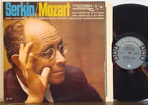 RUDOLF SERKIN Mozart Piano Concerto No.11+20 RARE 1958 DG 6-EYE COLUMBIA MONO LP - Picture 1 of 1
