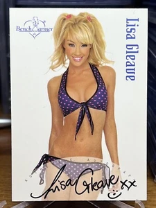 2003 Benchwarmer Autograph Lisa Gleave Auto Card 12 of 20 - Picture 1 of 2