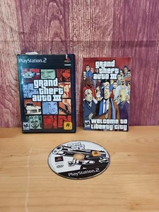Grand Theft Auto III 3 (PlayStation 2 PS2 2001) Manual PS2 - Picture 1 of 3