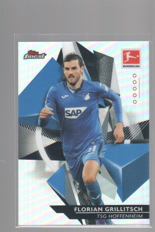 FLORIAN GRILLITSCH 2020-21 TOPPS FINEST BUNDESLIGA REFRACTOR CARD #44 - Image 1 of 1