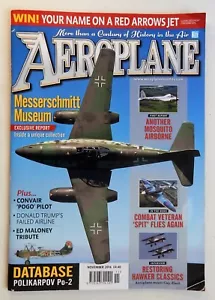Aeroplane Magazine UK November 2016 Trump Airline Messerschmitt Hawker Mosquito - Picture 1 of 2