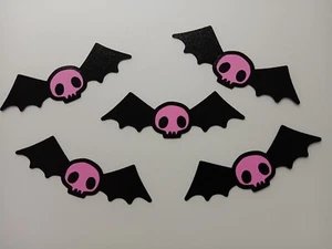 Kuromi Totenkopf Fledermäuse 5 Aufkleber Vinyl Aufkleber ideal für Auto Windows Laptop wasserdicht - Bild 1 von 5