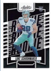 Luke Schoonmaker 2023 Panini Absolute Purple Rookie #121 Dallas Cowboys radiocontrol - Imagen 1 de 2